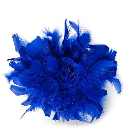 Feather Flower Large Brooch Lapel Pins for Women Elegant Fluffy Feather Brooch Pin Wedding Party Dance Banquet Accessories in Saudi Arabia