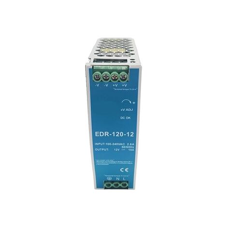 EDR 120w 10A 12v Industry Switching Power Supply Edr-120w Din Rail for CCTV Led Light Smps Power Supplies in Saudi Arabia