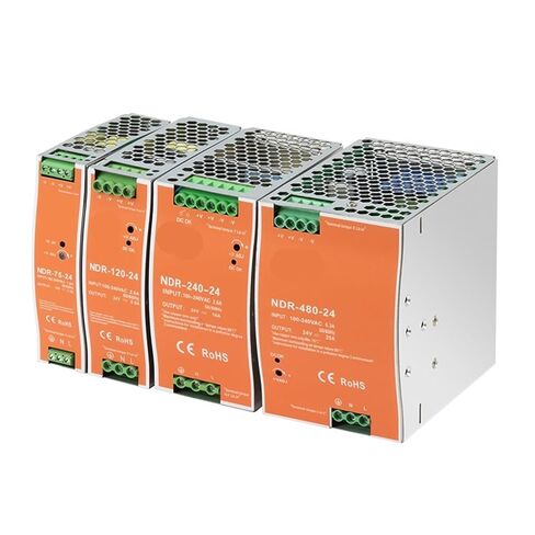 1 قطعة NDR/EDR السكك الحديدية شنت التبديل إمدادات الطاقة NDR-75 120 150 240 480W-12 24V 48V الناتج الصناعية DIN السكك الحديدية (12V_75W) in Saudi Arabia