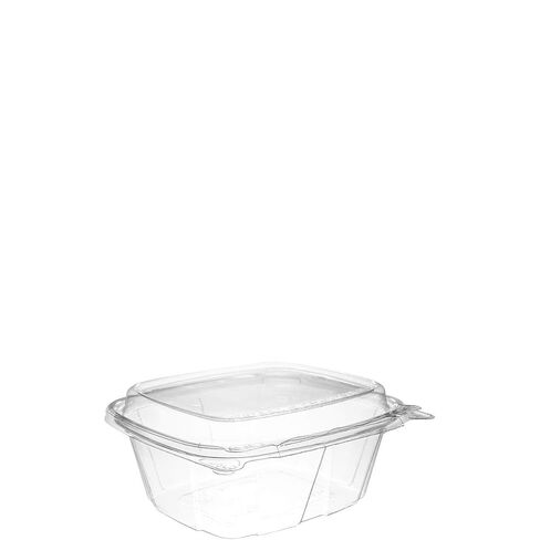 Dart CH12DED 12 oz Tamper-Resistant Clear Hinged Container with Dome Lid (Case of 200) in Saudi Arabia