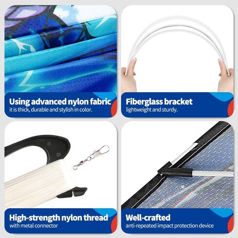 XIAOYAOJIN Dragon Kite for Kids & Adults, Easy Fly with String Reel - Perfect for Beach/Park Family Outdoor Activities, for Kites Enthusiasts in Saudi Arabia