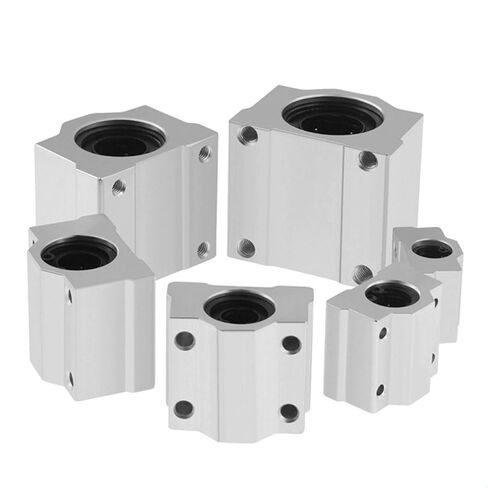 2pcs Linear Bearings, Model SCS25UU, Length 25mm, Mainly Used for CNC Parts, 3D Printer, Precision Machine Tools in Saudi Arabia
