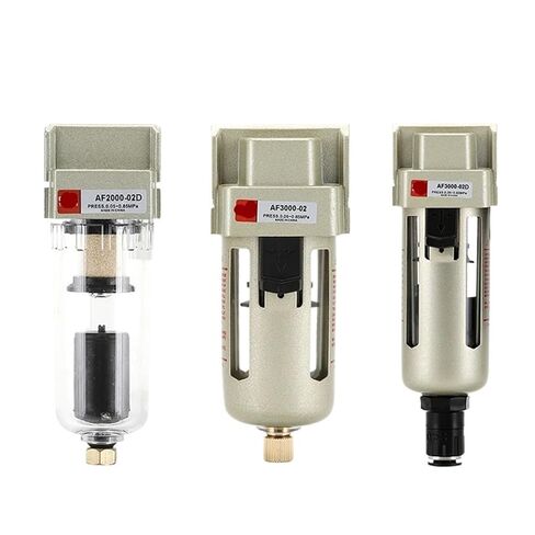 with Bracket AF3000-02 1/4 AF3000-03 3/8 air Source Processor Pneumatic Pump Filter Oil-Water Separator Automatic Drainage(AF2000-02) in Saudi Arabia