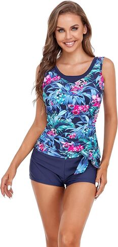 BIMEI Women's One-Piece High Neckline Pocketed Mastectomy Swimsuit 007 in Saudi Arabia