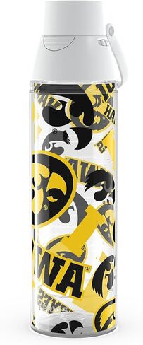 Tervis Venture Lite Iowa Hawkeyes - All Over Made in USA Double Walled Insulated Tumbler Travel Cup Keeps Drinks Cold & Hot, 24oz Water Bottle, Classic in Saudi Arabia