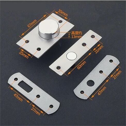 Stainless Steel Pivot Door Heavy Duty Location Shaft Hinge 1Pcs in Saudi Arabia