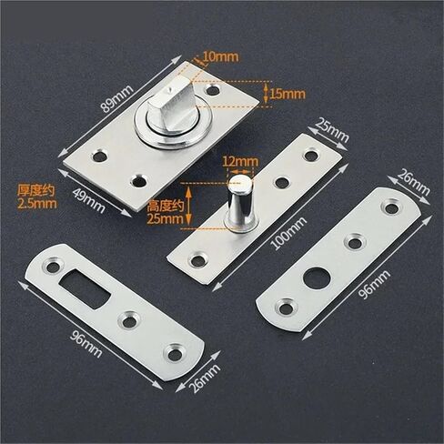 Stainless Steel Pivot Door Heavy Duty Location Shaft Hinge 1Pcs in Saudi Arabia