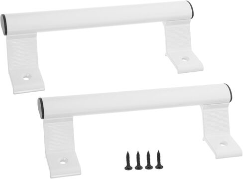 Gadpiparty 2pcs Aluminum Alloy Sliding Door Handles Elegant Modern Design for Home Office and Commercial Spaces Comfortable Grip Versatile Use Screws in Saudi Arabia