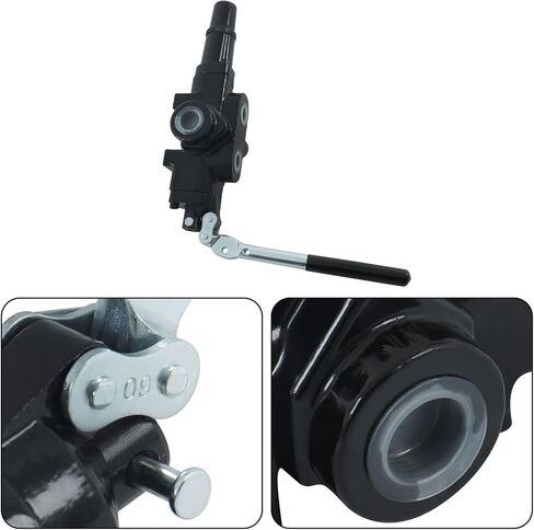 30GPM 3625PSI Hydraulic Control Valve Fit for Log Splitters and Loaders 1 Spool Hydraulic Controller 3/4 Inch NPT Ports 1/2 Inch NPT Work Ports in Saudi Arabia