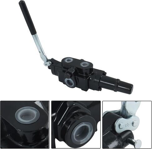 30GPM 3625PSI Hydraulic Control Valve Fit for Log Splitters and Loaders 1 Spool Hydraulic Controller 3/4 Inch NPT Ports 1/2 Inch NPT Work Ports in Saudi Arabia