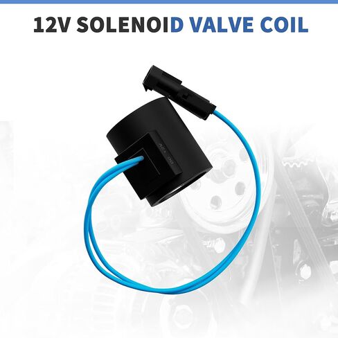 6359412 Solenoid Valve Coil 12V Compatible with Hydraforce Stems 10/12/16/38/58 Series 5/8 Inch Hole, Replacement 6359412 in Saudi Arabia