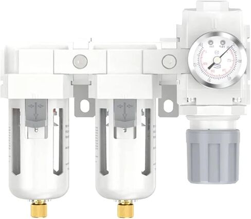 Compressed air precision filter, air compressor filter, automatic drainage, spray painting room, gas oil-water separator(FFCW,3 points) in Saudi Arabia