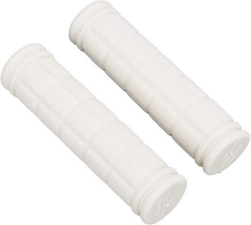 Bike Handlebar Grip Lock-On Rubber Non-Slip Grips Ergonomic Design for Mountain Road Bicycle Comfortable Riding 23mm Handlebar Diameter (White) in Saudi Arabia