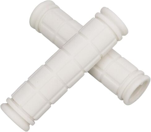Bike Handlebar Grip Lock-On Rubber Non-Slip Grips Ergonomic Design for Mountain Road Bicycle Comfortable Riding 23mm Handlebar Diameter (White) in Saudi Arabia
