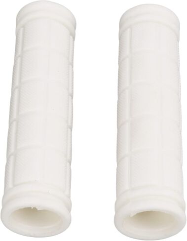 Bike Handlebar Grip Lock-On Rubber Non-Slip Grips Ergonomic Design for Mountain Road Bicycle Comfortable Riding 23mm Handlebar Diameter (White) in Saudi Arabia