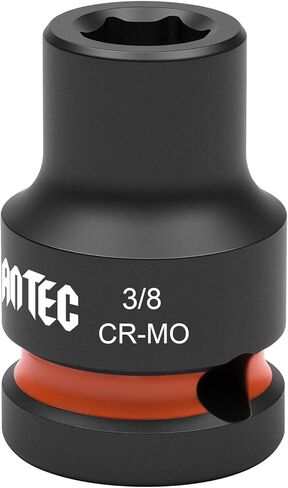 1/2 Inch Drive - 22mm Deep Impact Socket with Anti-Rounding 6 Point Design, Heat-Treated Cr-Mo Steel, Automotive, Truck Maintenance, Heavy Equipment Repair in Saudi Arabia