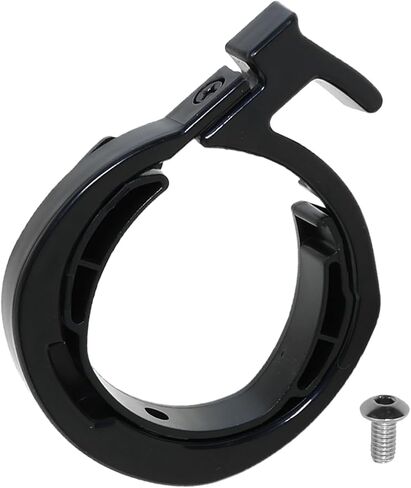 heyous Black Electric Scooter Handlebar Locking Ring Clamp Ring Base with Screws Plastic Fixing Accessories Skateboard Part in Saudi Arabia