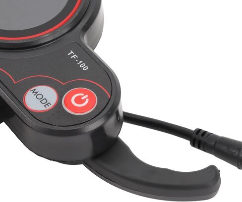 48V Electric Scooter LCD Display Thumb Throttle, 3 Levels Backlight Brightness, ABS Material, Compatible with M4 and SEALUP in Saudi Arabia