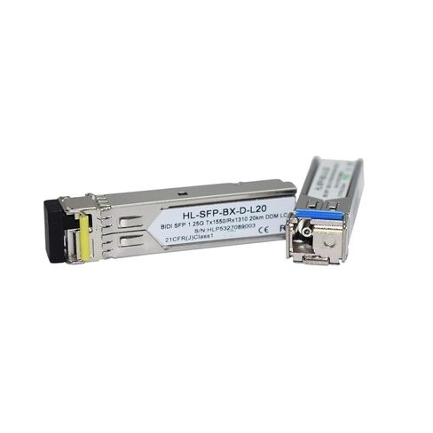 1 قطعة 1.25 جرام 20 كجم 1000BASE-BX SFP وحدة 1310/1550 20 كجم موصل LC/SC (5 أزواج 20 كجم SC) in Kuwait