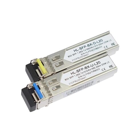 1 قطعة 1.25 جرام 20 كجم 1000BASE-BX SFP وحدة 1310/1550 20 كجم موصل LC/SC (5 أزواج 20 كجم SC) in Kuwait