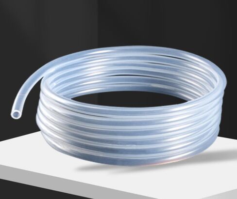 PTFE Tubing PTFE Teflon Tube Pipe Transparent 1/4inch for Industrial Models, ID 4.35mm, OD 6.35mm, Length 100 Metres in Saudi Arabia