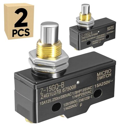 2-حزمة مفتاح الحد الصغير مع رافعة الأسطوانة المفصلية 15A 250V 1NO 1NC لوحة تبديل العمل الأساسية جبل زر المفاجئة نوع المسمار الطرفي LXW5 Z-15GW22-B in Saudi Arabia