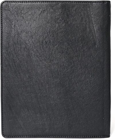 Handmade Premium Grain Leather File Cover for Men and Women - Letter Size Document File Organiser for Resumes, CVS, and Important Papers in Saudi Arabia
