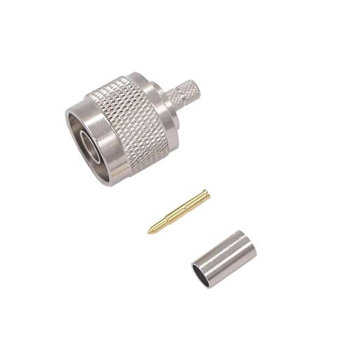 1 Piece N Type Male Crimp coaxial Connector in Saudi Arabia