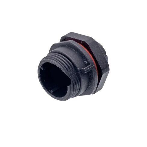 2PCS Threaded Plastic Waterproof Circular Connectors(SP1312-P,5P) in Saudi Arabia