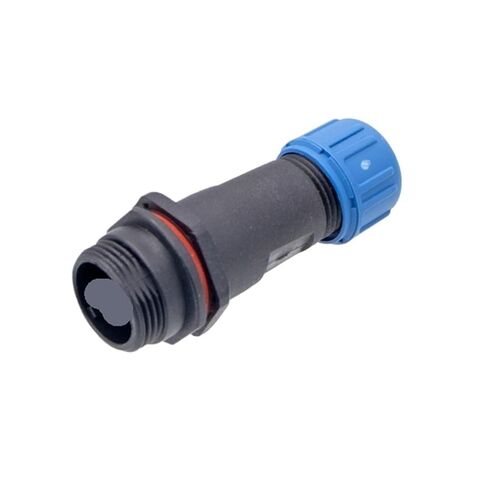 2PCS Threaded Plastic Waterproof Circular Connectors(SP1312-P,5P) in Saudi Arabia