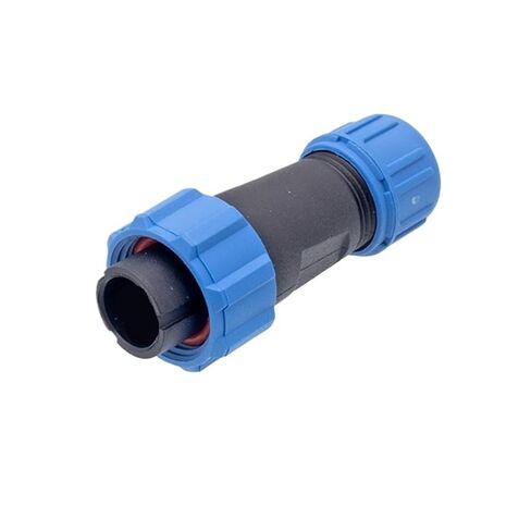 2PCS Threaded Plastic Waterproof Circular Connectors(SP1312-P,5P) in Saudi Arabia