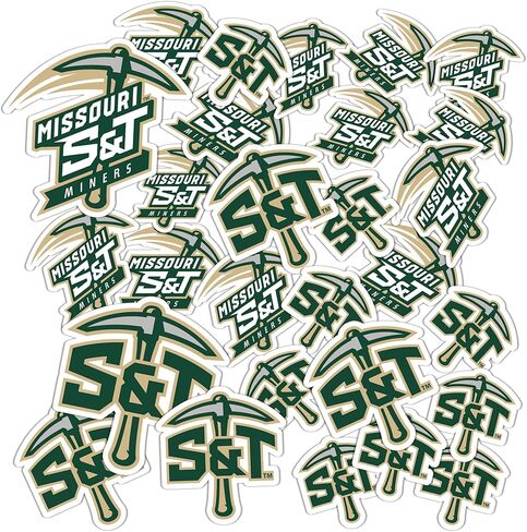 Desert Cactus Missouri University of Science and Technology Sticker MO S&T Miners Vinyl Decals Laptop Water Bottle Car Scrapbook T1 (Type 1-1) in Saudi Arabia
