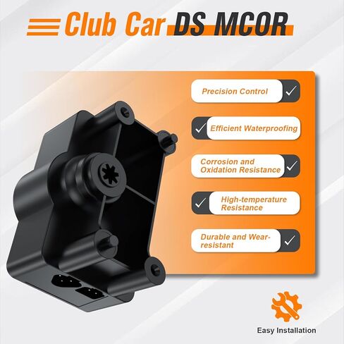 مسرع مقياس الجهد الخانق من Club Car MCOR، يناسب Club Car DS&Carryall (2001-2011) عربة جولف كهربائية، وحدة تحكم محرك عربة الجولف MCOR تحل محل OEM # 1021011-01، 102101101 in Kuwait