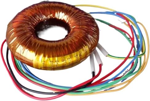 4N Oxygen-Free Copper O-Type Transformer 50W Dual 18V+ Two Sets of Separate 9V Gold Version far Better Than the Black Version(Specification 1) in Saudi Arabia
