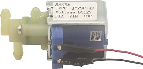 Jiayin JYZSF-4F DC 12V 3 Way Water Valve, Miniature Solenoid Valve, Water Gas Level Control Valve, Water Vapor Valve in Saudi Arabia