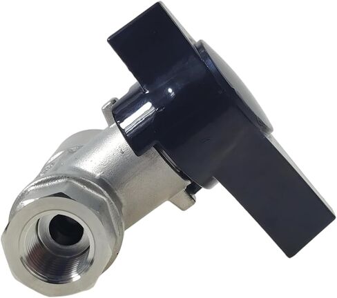 3/8 NPT, 5000 PSI High Pressure Washer Washing Machine Shut-Off Valve, 304 Stainless Steel DN10 Ball Valve in Saudi Arabia