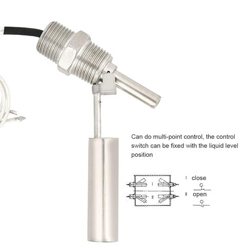 Liquid Level Sensor Level Switch Stainless Steel Multiple Point Control DC 0-110V Male Thread 1/2NPT in Saudi Arabia
