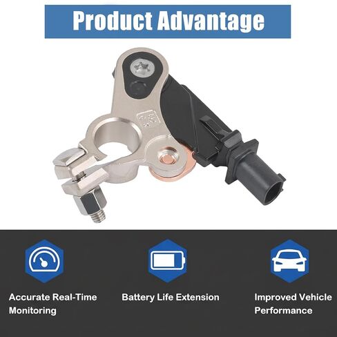 Battery Current Sensor 4692269AI Compatible with Dodge Journey Charger Challenger Chrysler 200 300 Jeep Wrangler Cherokee Ram 1500 2500 3500 Battery Temperature Voltage Sensor Replaces# 4692269AG in Saudi Arabia