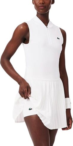 فستان تنس نسائي فائق الجفاف من Lacoste مع بطانة in Saudi Arabia