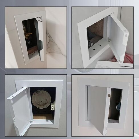 Drywall Access Panel 20x26in - Wall Service Door for Plumbing, Wiring, Electrical, Heating - Black Access Door for Residential & Commercial Use - Durable Fuse Box Cover in Saudi Arabia