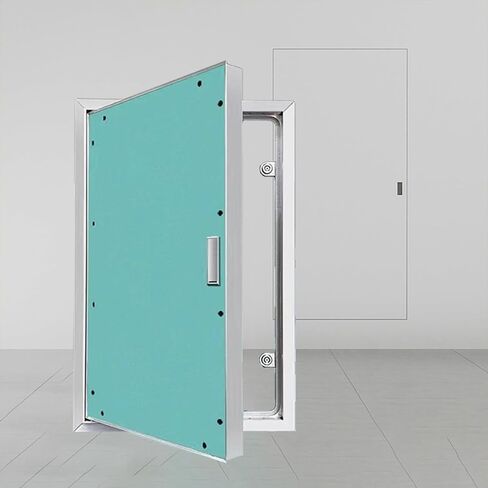 Drywall Access Panel - Concealed Inspection Door, 120° Swing for Effortless Access, Perfect for Electrical, Plumbing &, Size 45x80CM (18x32IN) in Saudi Arabia