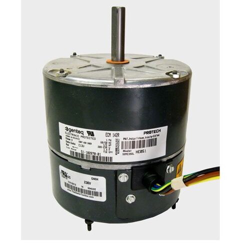 OEM Upgraded Carrier 1/5 HP 208-230v ECM Condenser Fan Motor 5SME39HLHE056 in Saudi Arabia
