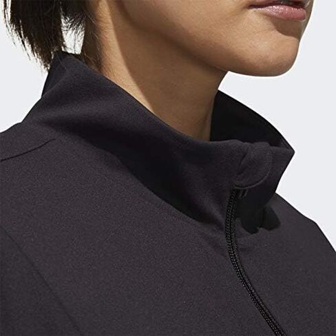سترة رياضية للسيدات من adidas x Zoe Saldana Collection، أسود، مقاس S in Saudi Arabia
