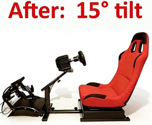 ODO LUCK دعامة تثبيت بزاوية مثبتة بزاوية 15 درجة لطاولة مقعد اللعب Fanatec CSL DD/GT DD Pro in Saudi Arabia