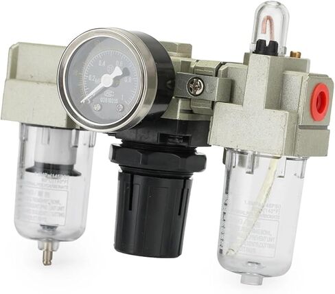 AC2000-02 1/4 "AC فلتر منظم ضغط مجموعة الداهن لمعالجة الهواء in Saudi Arabia