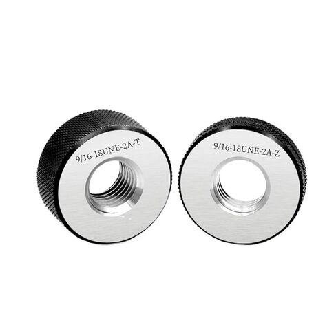 1SET(1*GO+1*NOGO) 2A American Standard Metric Fine Thread Ring Gauge UNC UNF UNS Measure Tool(1-1I4-16UN-2A) in Saudi Arabia