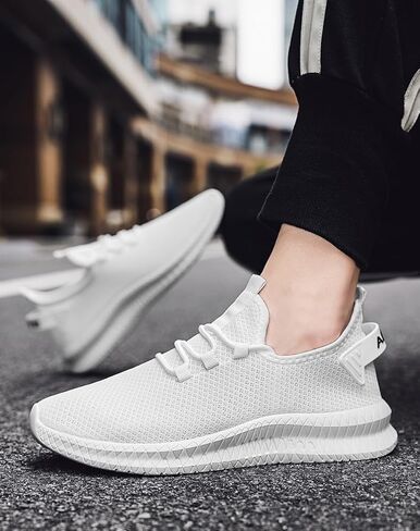 Men's Lightweight Fashion Running Shoes, Anti-Slip, Breathable, Shock-Absorbing Comfort; Casual Shoes; in Saudi Arabia
