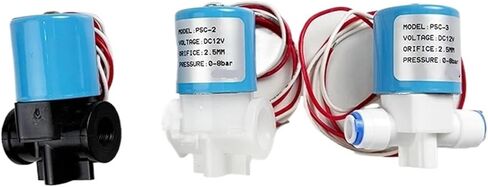 1 قطعة SLC-1/PSC-2/PSC-3 صمام الملف اللولبي لموزع المياه ثنائي الاتجاه بلاستيك G1/8"، G1/4"، 1/4 بوصة إغلاق عادي لآلة تنقية المياه RO (PSC-3 نوع جديد، DC24V) in Saudi Arabia