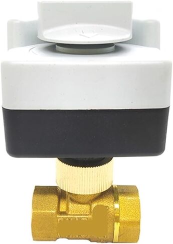 1/2" Brass Ball Valve Three-Wire Two-Control Two-Way Actuator Internal Thread with Manual Switch AC220V in Saudi Arabia