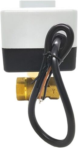 1/2" Brass Ball Valve Three-Wire Two-Control Two-Way Actuator Internal Thread with Manual Switch AC220V in Saudi Arabia